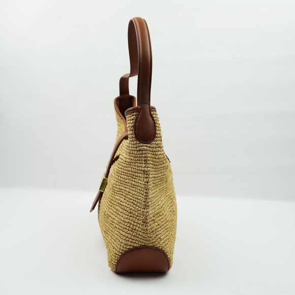 JCREW Berkeley Shoulder Bag in Handknotted Straw $148 EE7217 - Picture 3 of 8